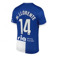 Atletico Madrid Marcos Llorente #14 Bortatröja 2023-24 Korta ärmar